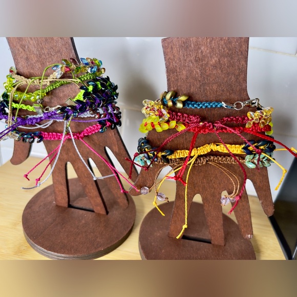 Miyuki Magatama Macrame Bracelets •You Choose - Picture 2 of 6